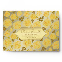 Luxus Golden Floral
