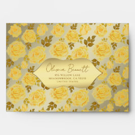 Luxus Golden Floral