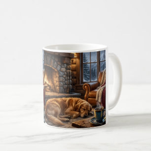 Luxus Golden Retriever Hütten Tasse