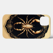 Luxus Golden Spider Artwork Case-Mate iPhone Hülle (Rückseite (Horizontal))
