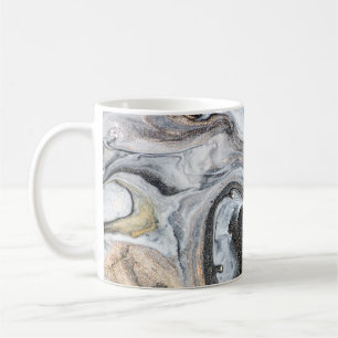 Luxus Golden Swirt Kaffeetasse