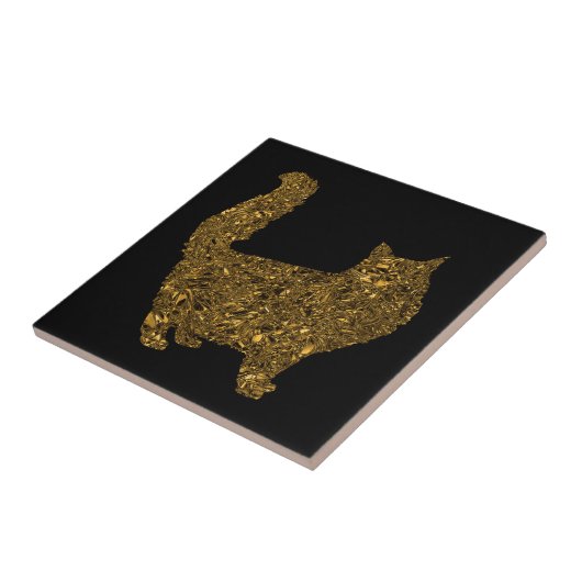 Luxus-Goldfolie Fliese (Seite)