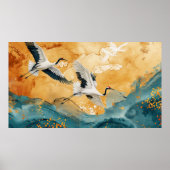 Luxus-Goldstil Poster (Vorne)