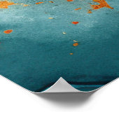 Luxus-Goldstil Poster (Ecke)