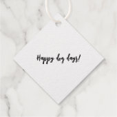 Luxus Großer Dan Bag Geschenkanhänger (Rückseite)