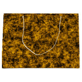 Luxus Großer Gold Glitter Große Geschenktüte (Vorderseite)