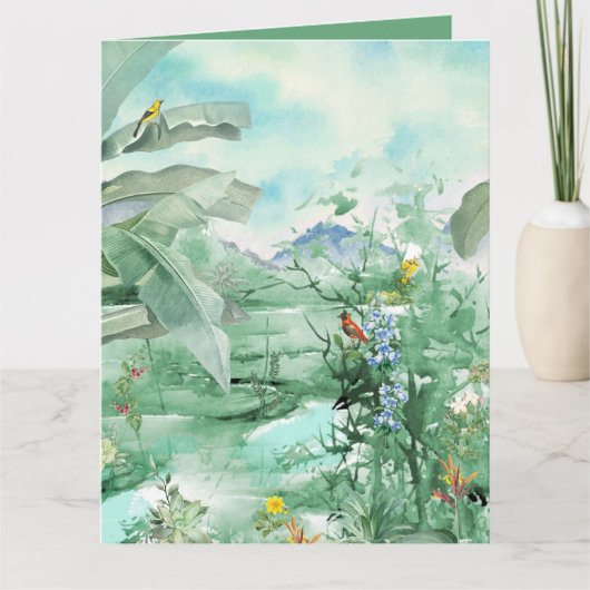 Luxus-Grußkarte Karte (Vorderseite)