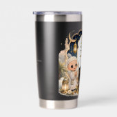Luxus Hajj Mubarak Chibi Kinder Cartoon Thermobecher (Rechts)