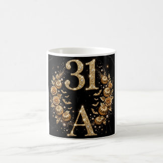 Luxus-Halloween-Geburtstags-Tasse mit Buchstabe zu Kaffeetasse
