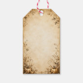 Luxus-Halloween-Geschenkanhänger-Set | Gothic Geschenkanhänger (Rückseite)