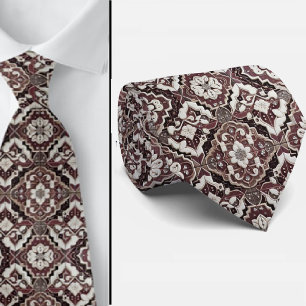 Luxus-Halsband Burgund Marokkanisch Krawatte