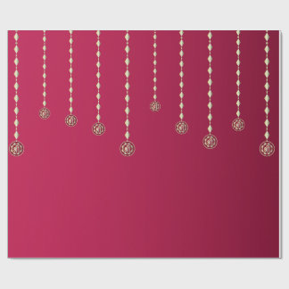 Luxus-Hängediya-Diwali-Hintergrund  Geschenkpapier