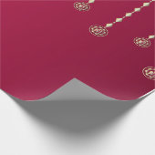 Luxus-Hängediya-Diwali-Hintergrund  Geschenkpapier (Ecke)