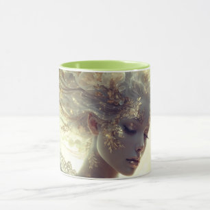Luxus-Himmels-Feminine-Kunst Tasse