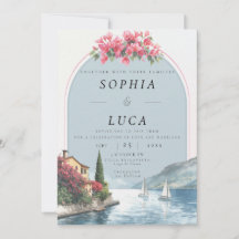 Luxus-Hochzeit am Comer See mit QR-Code 