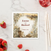 Luxus-Hochzeit auf einer westlichen Ranch Serviette (Beispiel)