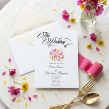 Luxus-Hochzeit mit rosa floralem Thema