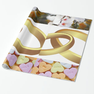 Luxus-Hochzeits-Elegante Verpackungspapiere für Eh Geschenkpapier