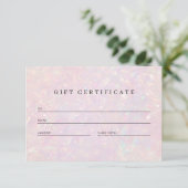 Luxus-Holografisches-QR-Code-Geschäft-Geschenkguts (Stehend Vorderseite)