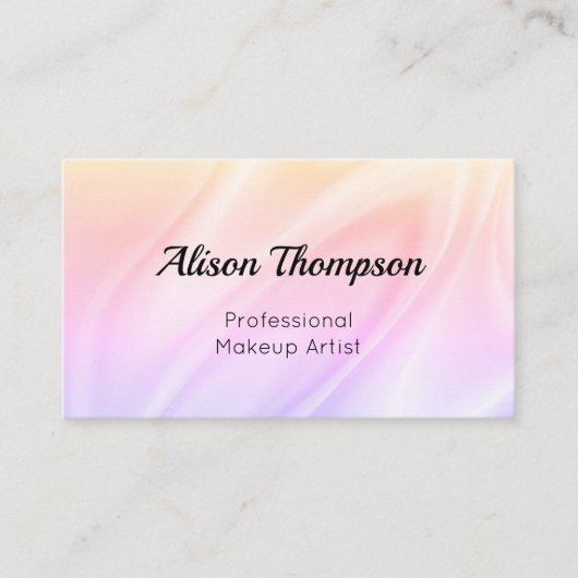 Luxus-Holographic Customizable Business Card Visitenkarte (Vorderseite)