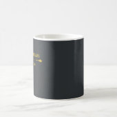 Luxus-Holzkohle-Gold-Kaffeetasse Kaffeetasse (Mittel)