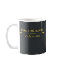 Luxus-Holzkohle-Gold-Kaffeetasse