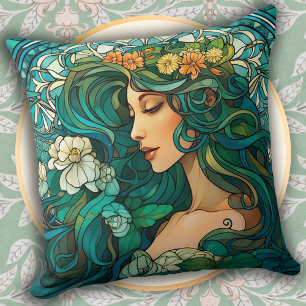 Luxus-Home-Dekor im Jugendstil Kissen