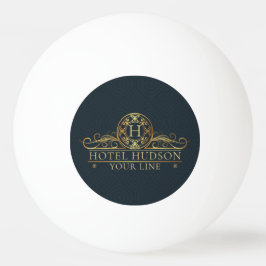 Luxus Hotel Marketing Material Tischtennisball