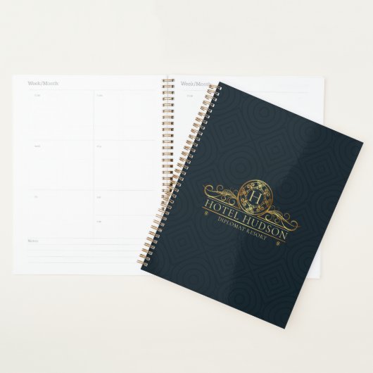 Luxus Hotel Stationery Gold Mit Monogramm Planer (Anzeige)