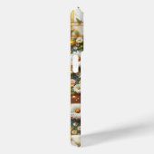 Luxus-Hülle mit weißen Gänseblümchen und goldenem  Case-Mate iPhone Hülle (Rückseite / Rechts)