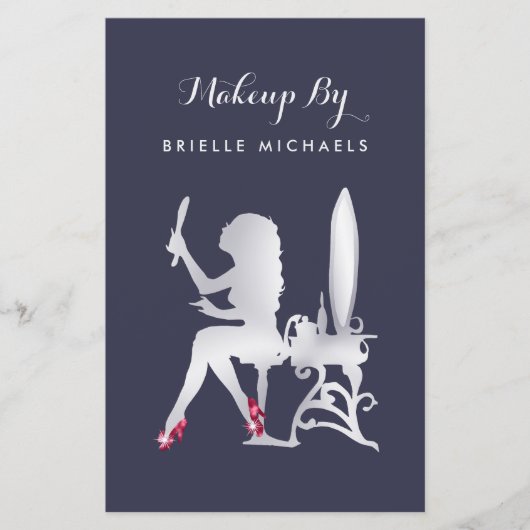 Luxus-IMITATE Silver Woman Boutique Sonderveransta Flyer (Vorne)