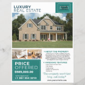 Luxus-Immobilien-Individualmarketing Flyer (Vorne)