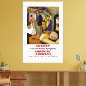 Luxus in den Flying Boats des New Empire Leinwanddruck (Insitu (Wohnzimmer))