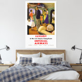 Luxus in den neuen Kaiserfliegern - XL Leinwanddruck (Insitu (Schlafzimmer))