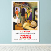 Luxus in den neuen Kaiserfliegern - XL Leinwanddruck (Insitu (Holzboden))