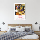 Luxus in den New Empire Flying Boats - m Leinwanddruck (Insitu (Schlafzimmer))