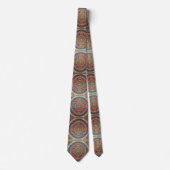 Luxus-Indien-Designer-Teppich | Faux-Silk-Schlips Krawatte (Vorderseite)