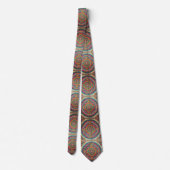 Luxus-Indien-Designer-Teppich | Faux-Silk-Schlips Krawatte (Rückseite)