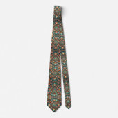 Luxus-Indisch-Designer-Teppich | Faux-Seiden-Halst Krawatte (Vorderseite)