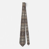 Luxus-Indisch-Designer-Teppich | Faux-Silk-Halstuc Krawatte (Vorderseite)