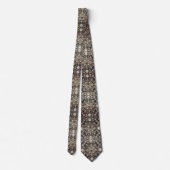 Luxus-Indisch-Designer-Teppich | Faux-Silk-Halstuc Krawatte (Rückseite)