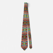Luxus-Indisch-Designer-Teppich | Faux-Silk-Halstuc Krawatte (Vorderseite)
