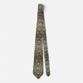 Luxus-Indisch-Designer-Teppich | Faux-Silk-Schlips Krawatte (Vorderseite)