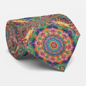 Luxus-Indisch-Designer-Teppich | Faux-Silk-Schlips Krawatte (Gerollt)