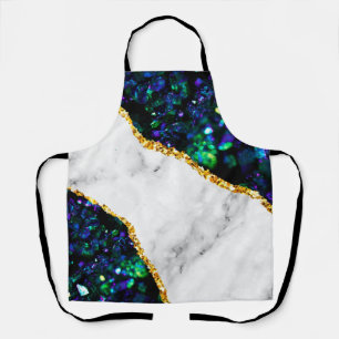 Luxus-Innen-Marmer-Stein-Glitter-Strandtuch Schürze