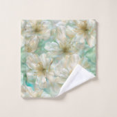 Luxus-Jasmin-Blüten-Beruhigung Badhandtuch Set (Waschlappen)