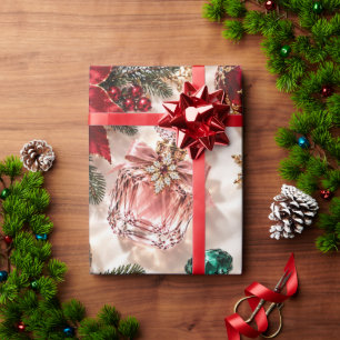 Luxus-Juwel-Duft Weihnachten Geschenkpapier