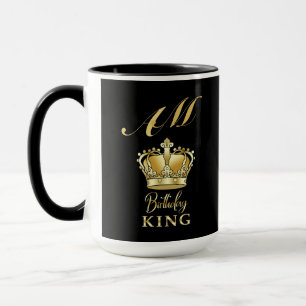 Luxus-Königsgoldkrone Royal Monogram Tasse