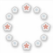 Luxus Kosmische Stern Galaxy Geschenkpapier. Aufkleber (Vorderseite)