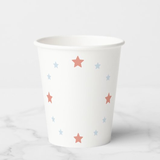 Luxus Kosmische Stern Galaxy Geschenkpapier. Pappbecher (Vorderseite)